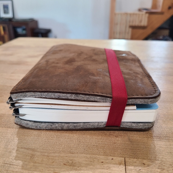Roterfaden Other - Roterfaden M A5 Travelers Notebook Leather Cover Taschenbegleiter